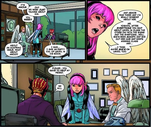 Pixie the Snitch - Age of X-Man: NextGen #4 Preview