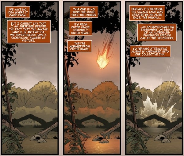 Anti-Immigrant Sentiment in the Savage Land - Fantastic Four: Prodigal Sun #1 Preview