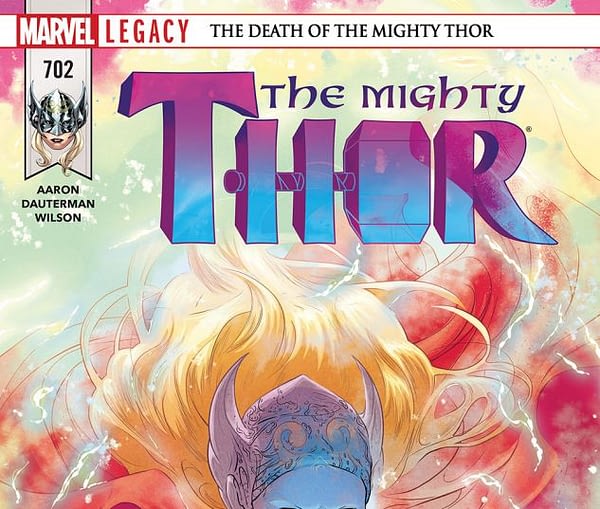 Thor #702 cover by Russel Dauterman and Matthew Wilson