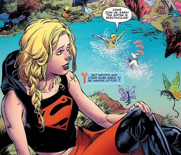 Supergirl Has Trouble Taking it Easy in Tomorrow's Supergirl #29