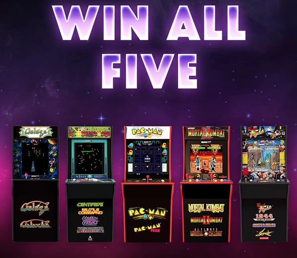 Arcade1Up Will Celebrate National Video Day With A Giveaway