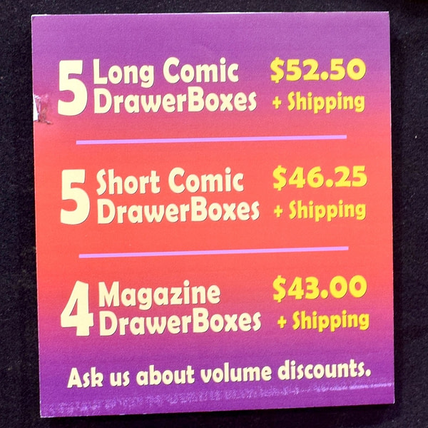 A Better Way To Longbox The Drawerboxes Of Rich Vincent