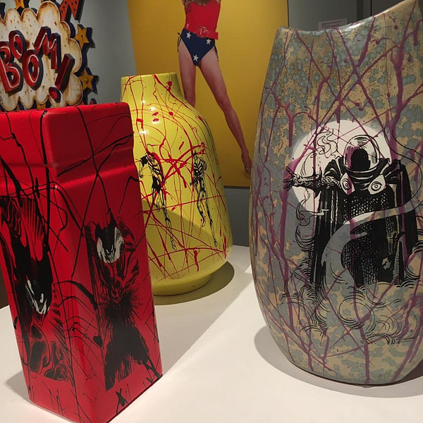 Superheroes In Pottery