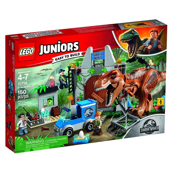 Jurassic World Fallen Kingdom Lego Sets Coming In April