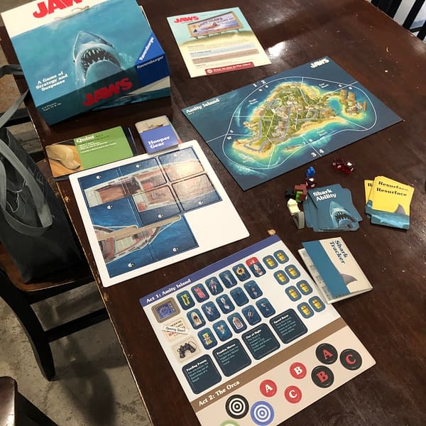 Review "Jaws" The Board Game by Ravensburger