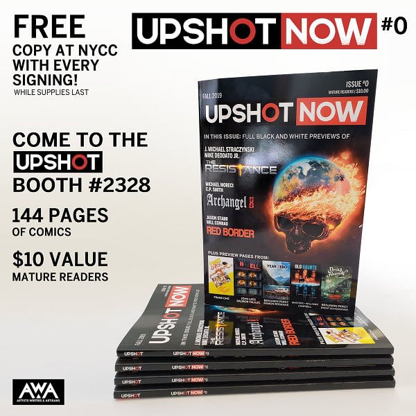 AWA's "UpShot Now", Free at NYCC, Contains Full Issue of "The