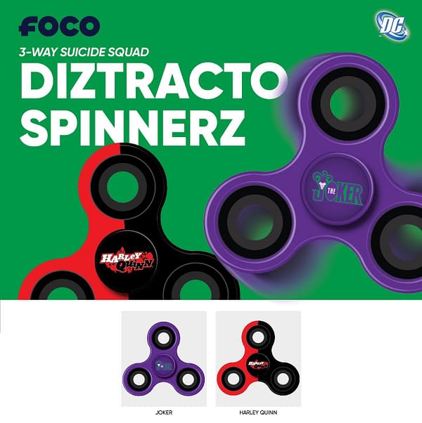 Forever Collectibles Enters The Fidget Spinners Market With DC and