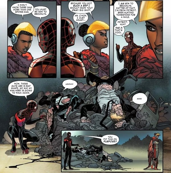 Miles Meets His Match in Starling in Miles Morales: Spider-Man #6