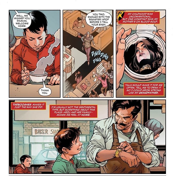 Damian Wayne, Definitely Vegetarian No More &#8211; and a Tease For 5G? Superman #16 (Spoilers)