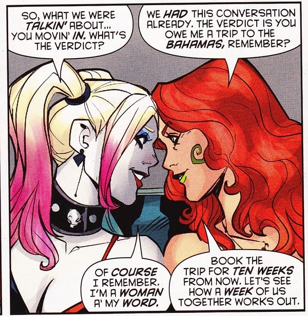 The Future Of Harley Quinn And Poison Ivy Spoilers