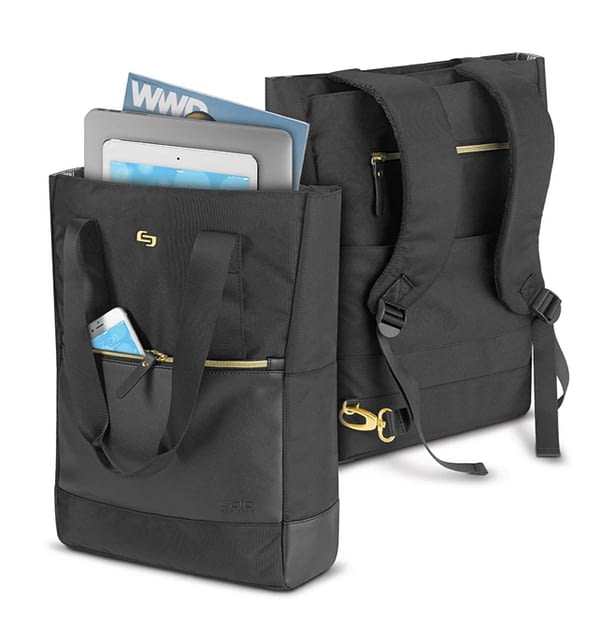 parker hybrid backpack tote