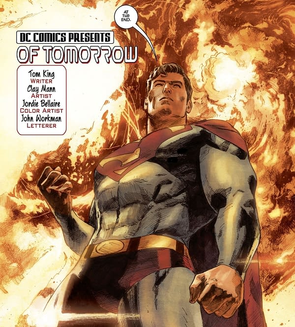 A Look Inside Superman Red Trunks in Today's Action Comics 1000 (Semi