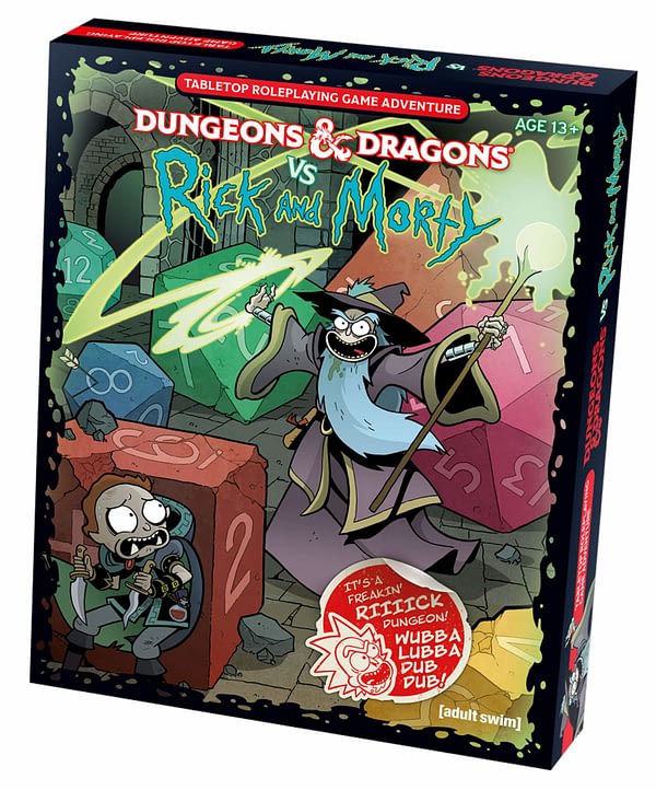 rick and morty dungeons and dragons miniatures