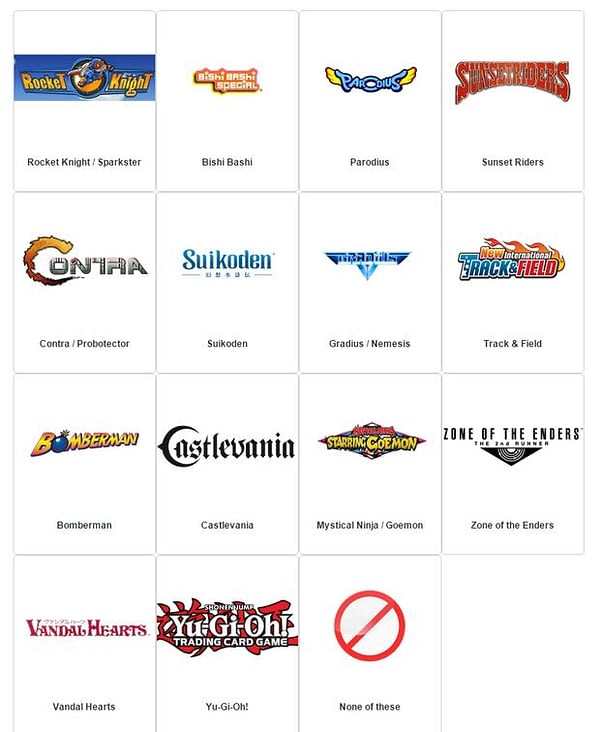 Konami Want To Know What Franchises They Should Bring Back