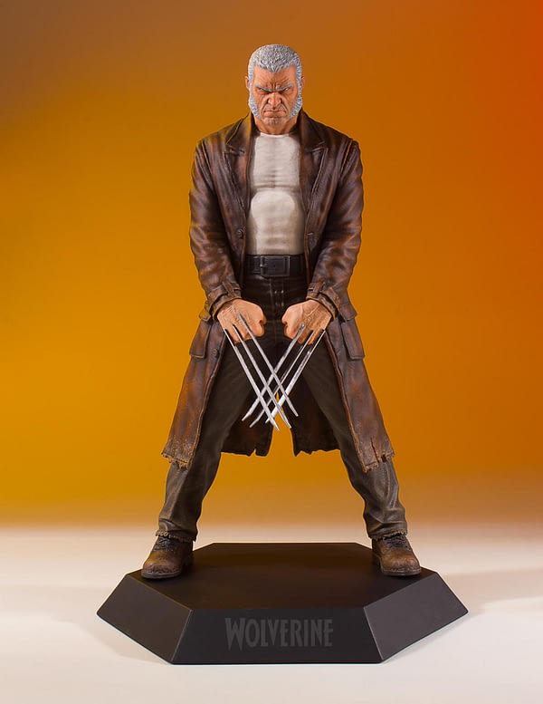 wolverine logan statue