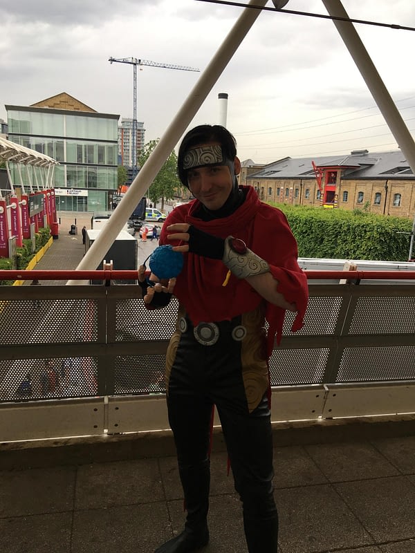 Wiccan cosplayer at MCM London Comic Con