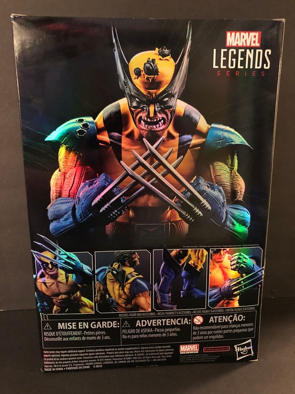 Marvel Legends Wolverine Figure Fights Hulk Buddies Around