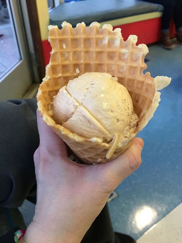 Nerd Food The Charmery's Old Bay Caramel Ice Cream