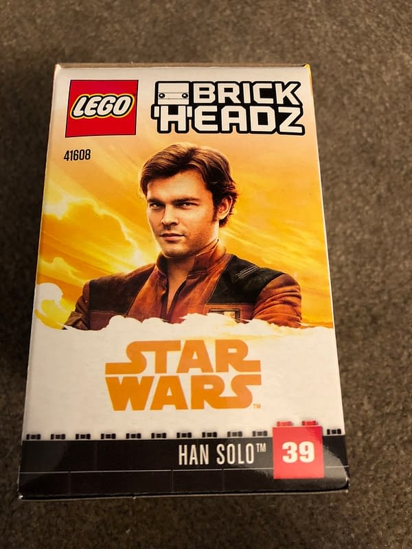 Let's Take a Look at the Han Solo LEGO Brickheadz Figure
