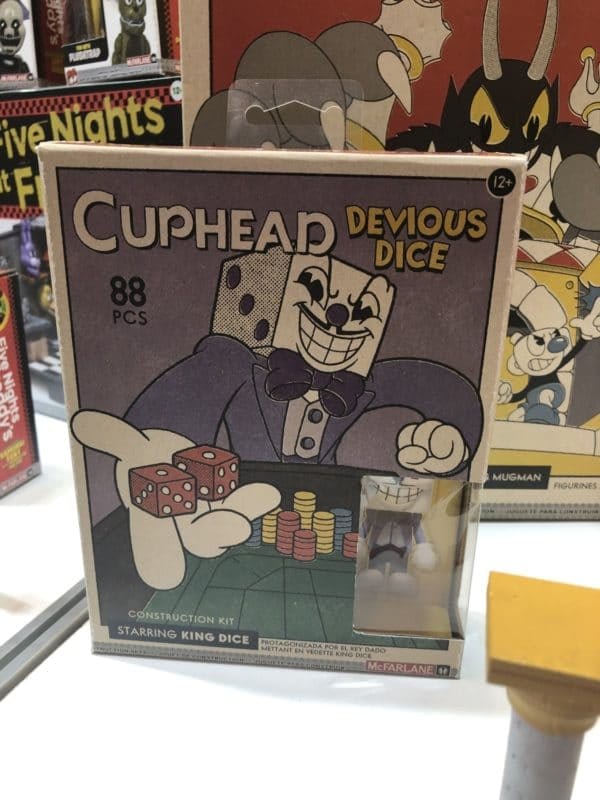 cuphead mcfarlane construction sets