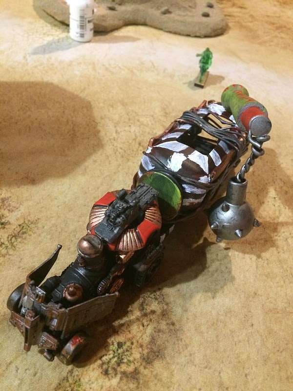 "Gaslands" - War Rig vs Highway Patrol Battle Report