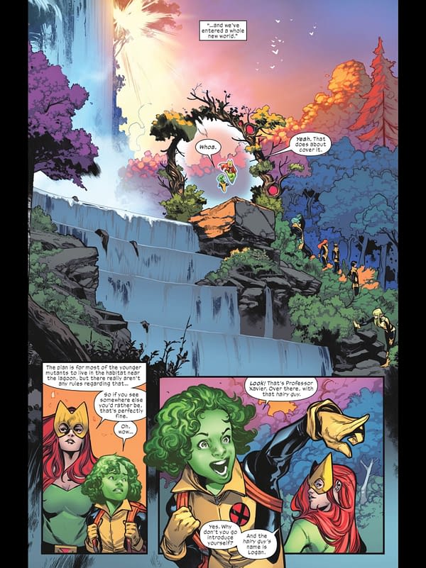 First Appearances, Lettered Previews, Character Designs and Reveals for