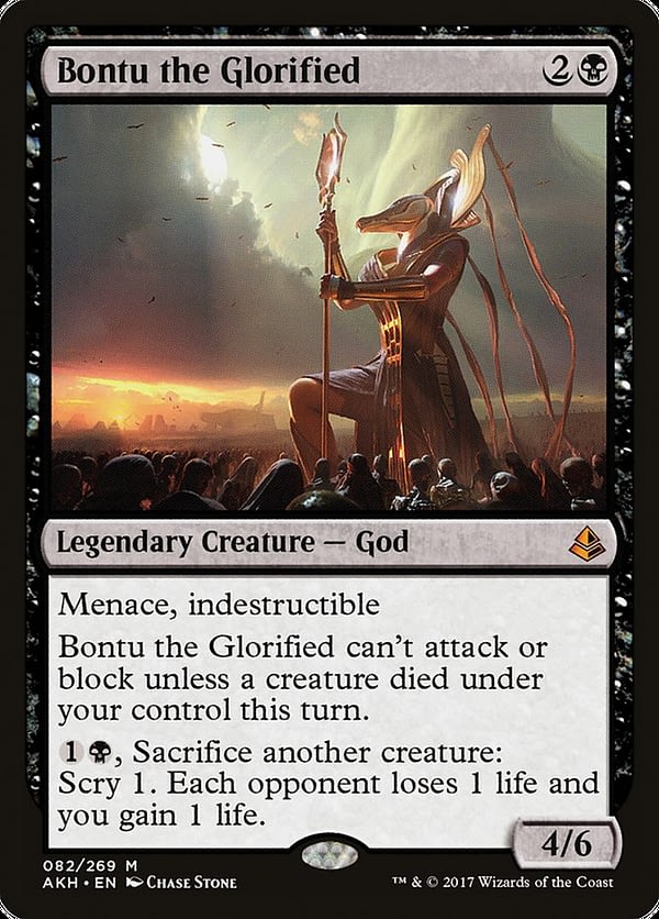 "Bontu the Glorified" Deck Tech - "Magic: The Gathering"