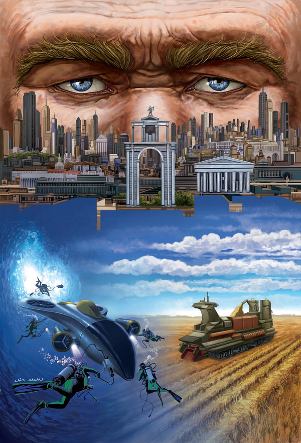 The AllStar SciFi Anthology, Pangea, From Crazy 8 Hits Kickstarter