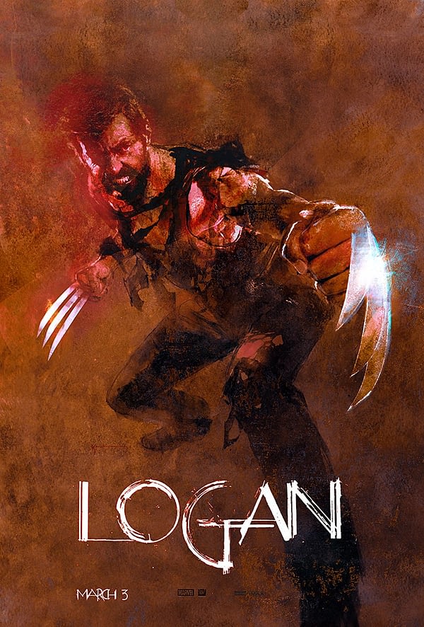 Bill Sienkiewicz Logan Poster