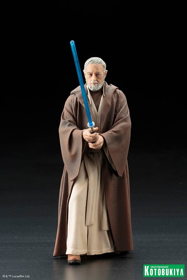 obi wan kenobi clone wars statue