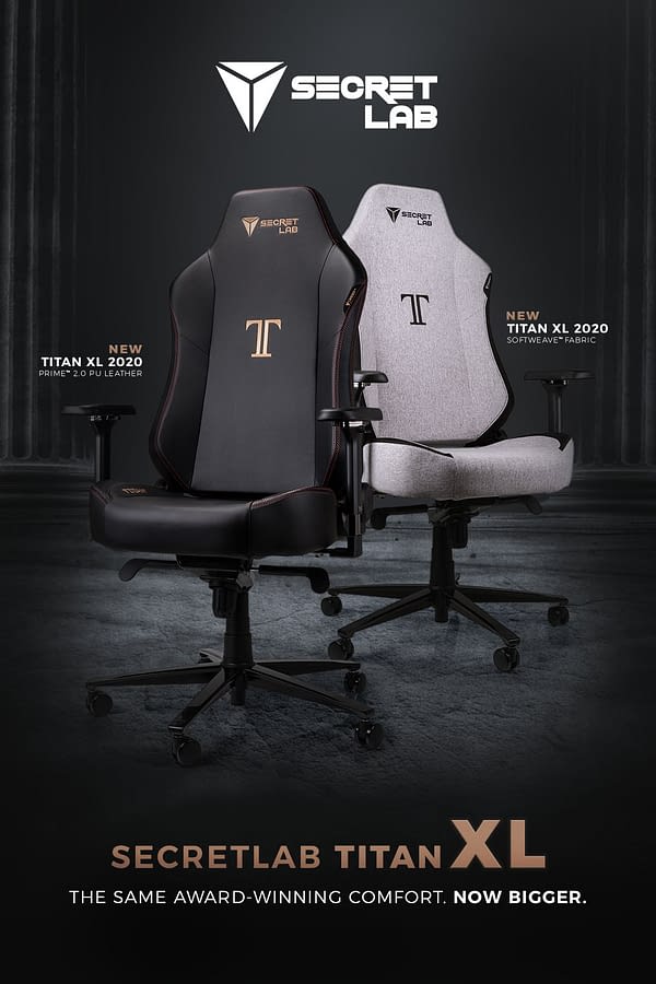 Secretlab Announces It's Latest Gaming Chair The Titan XL