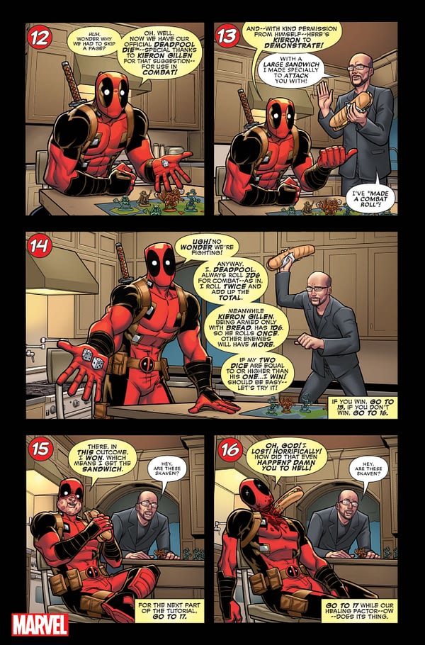 Choose Your Own Deadpool Story Or Die Bleeding Cool News