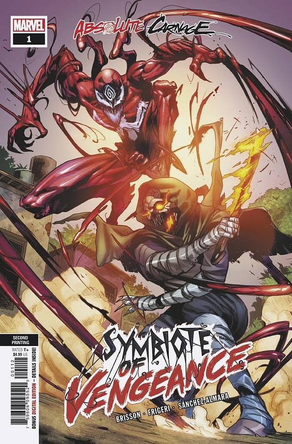 Absolute Carnage 1 Gets A Fifth Printing As 17 Marvel