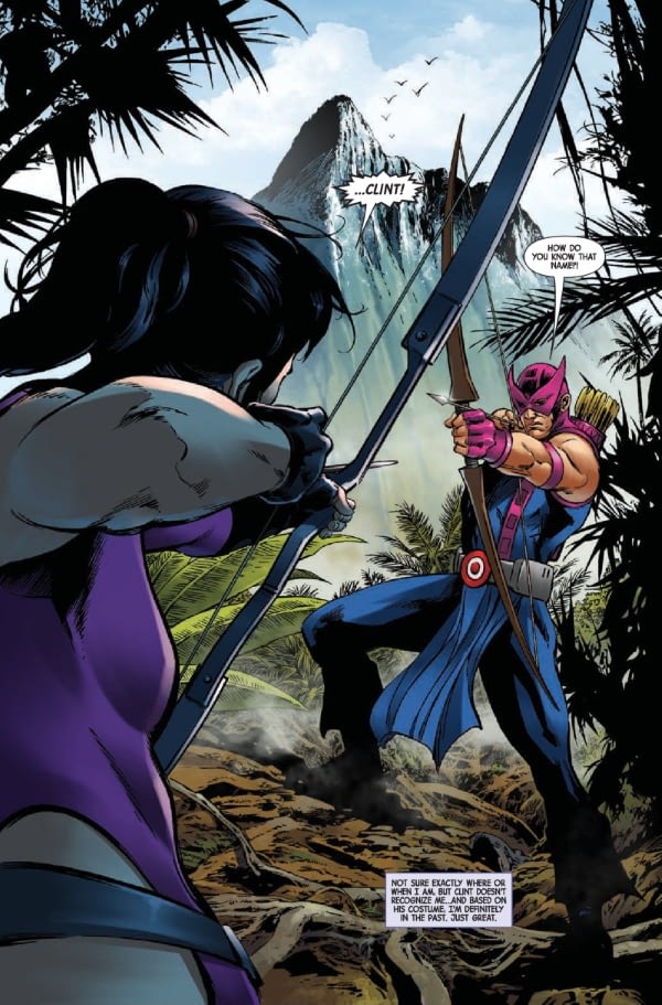 Generations: Hawkeye interior art by Stefano Raffaele