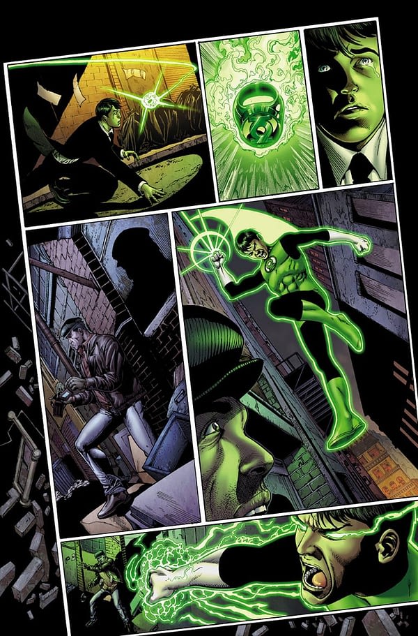 Interior art from Batman the Dawnbreaker #1 by Ethan van Sciver and Jason Wright
