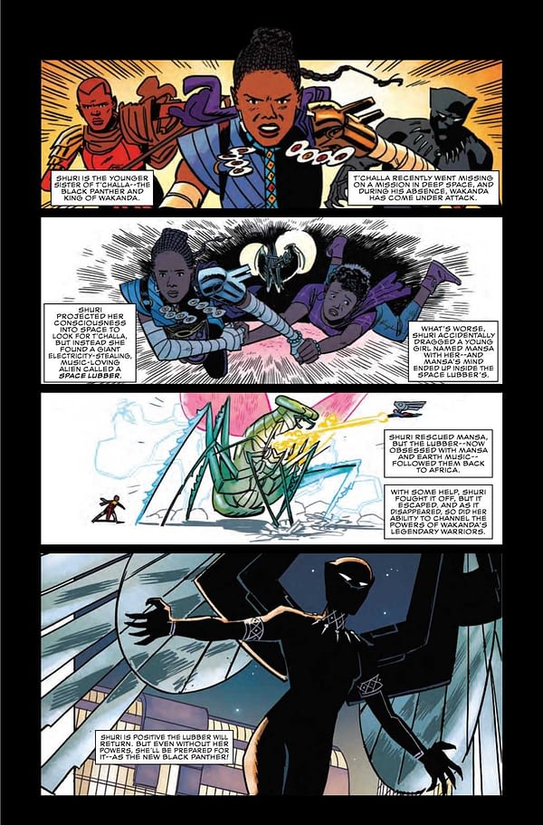 Shuri's Recap Pages are the Best in the Industry (Shuri #8 Preview)