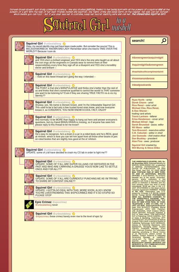 Unbeatable Squirrel Girl #48 [Preview]