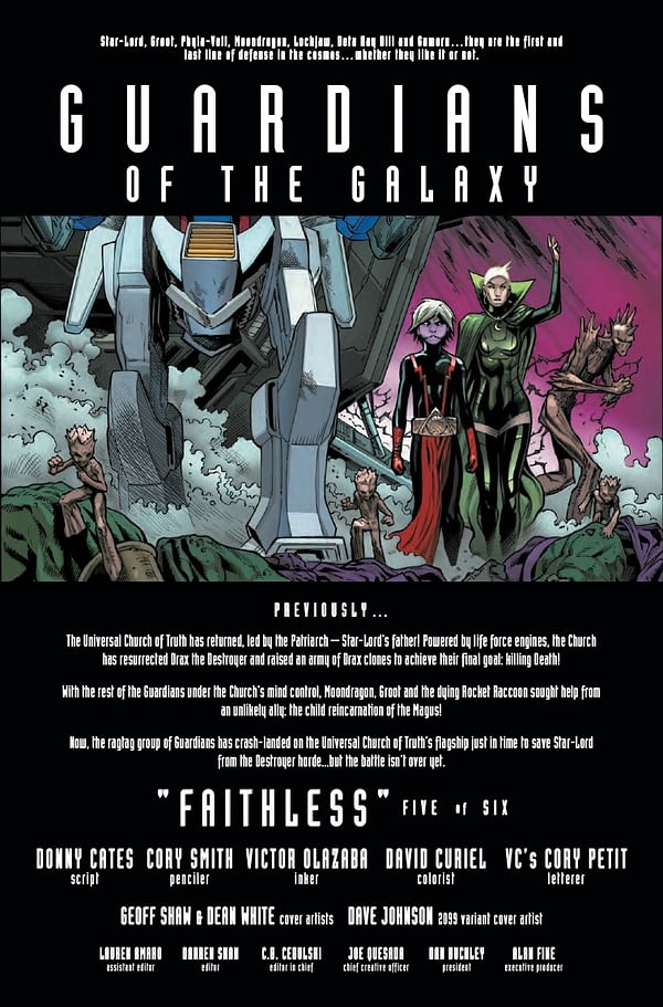 Guardians of the Galaxy #11 [Preview]