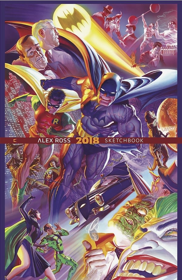 Alex Ross S SDCC Exclusive Sketchbooks Covers And Prints