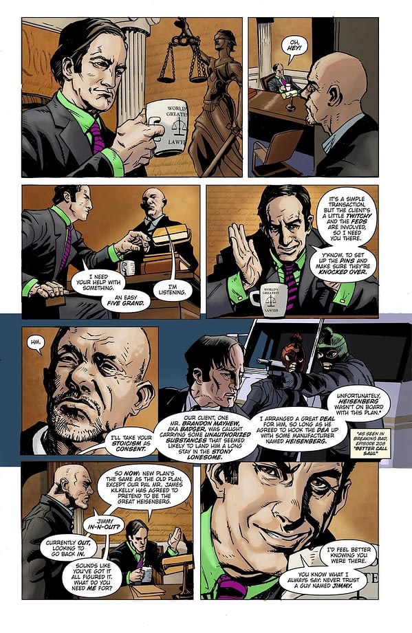 The Better Call Saul Comic Book Before The TV Show Debuts, In Full