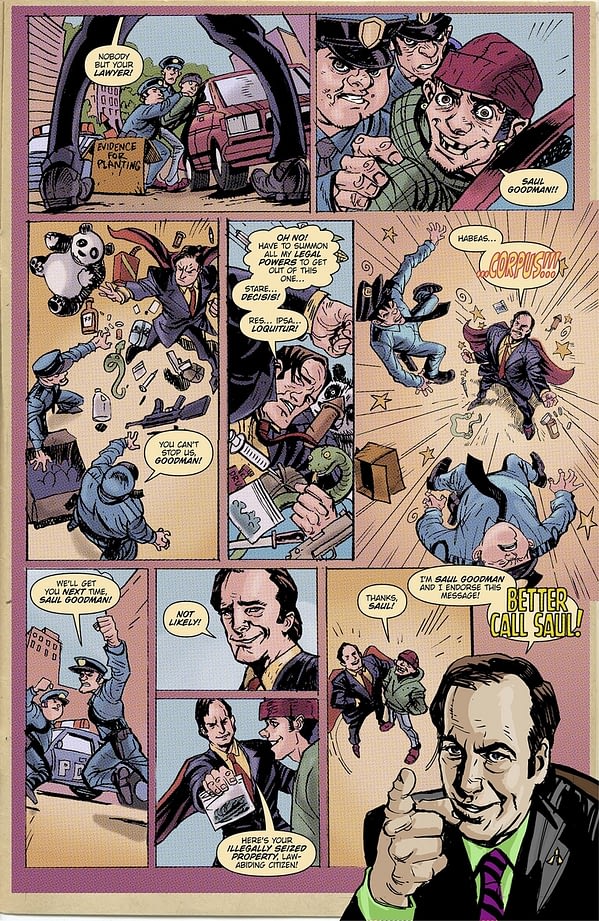 The Better Call Saul Comic Book Before The TV Show Debuts, In Full