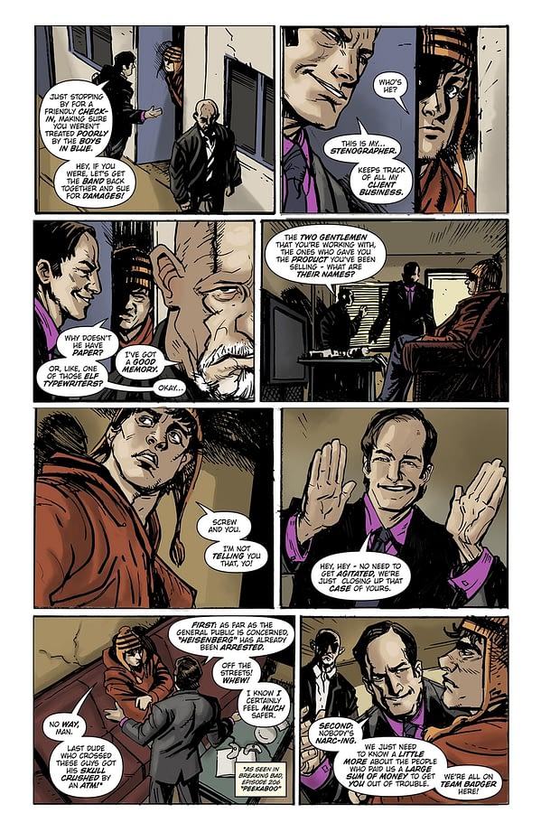 The Better Call Saul Comic Book Before The TV Show Debuts, In Full