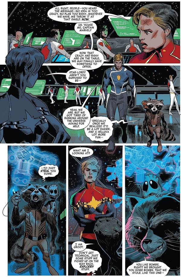 The Mighty Captain Marvel #8 Repeats Scenes From Secret Empire #8