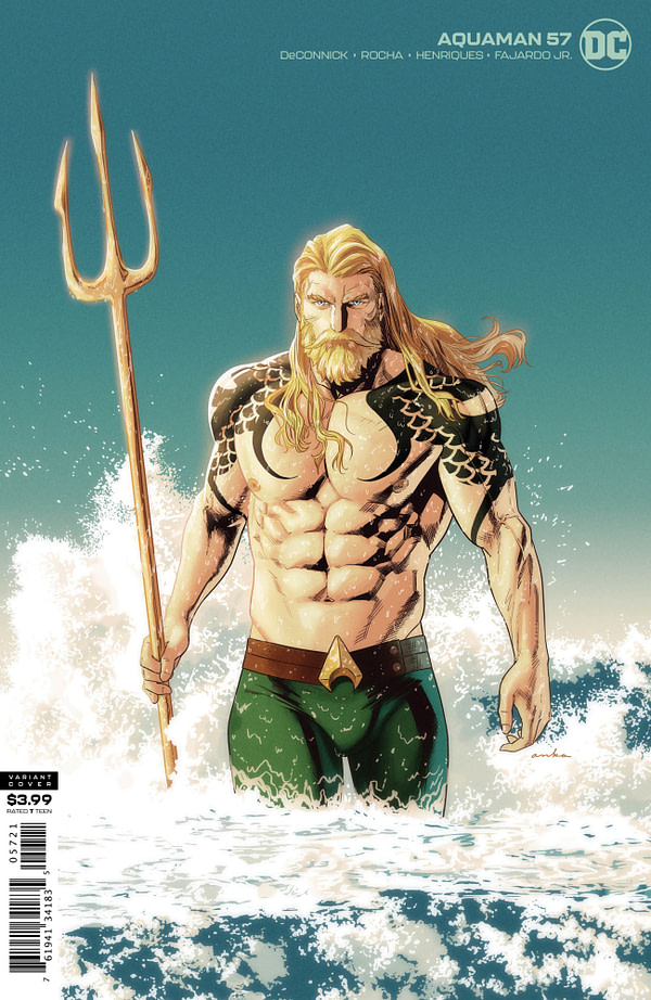 Mera's Pregnancies Encounters Complications in Aquaman #57 [Preview]