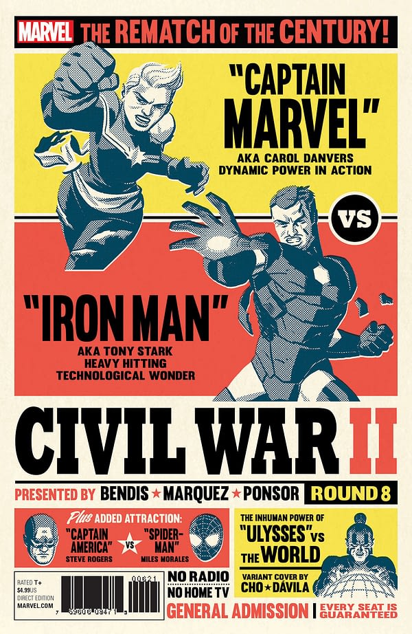 [spoiler] Civil War Ii 8 Preview Suggests That Premonition Went Differently