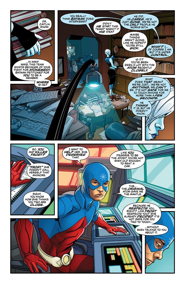 Justice League of America #18 art by Hugo Petrus and Hi-Fi
