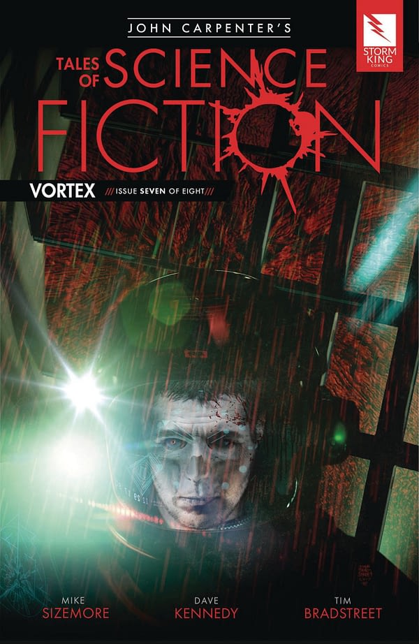 John Carpenter's Tales of Science Fiction: Vortex #7 cover by Tim Bradstreet