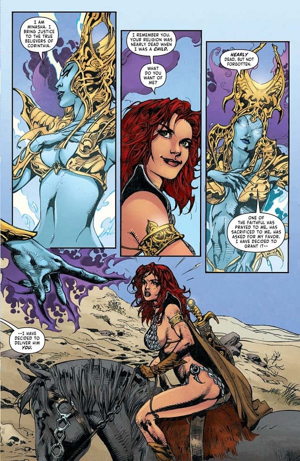 This Week S Red Sonja 23 Reveals Why You Should Never