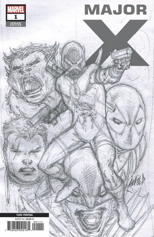 Major X #3 Sells Out Before Release Again