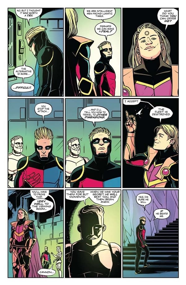 Kieron Gillen's Writer's Commentary on Peter Cannon: Thunderbolt #5,